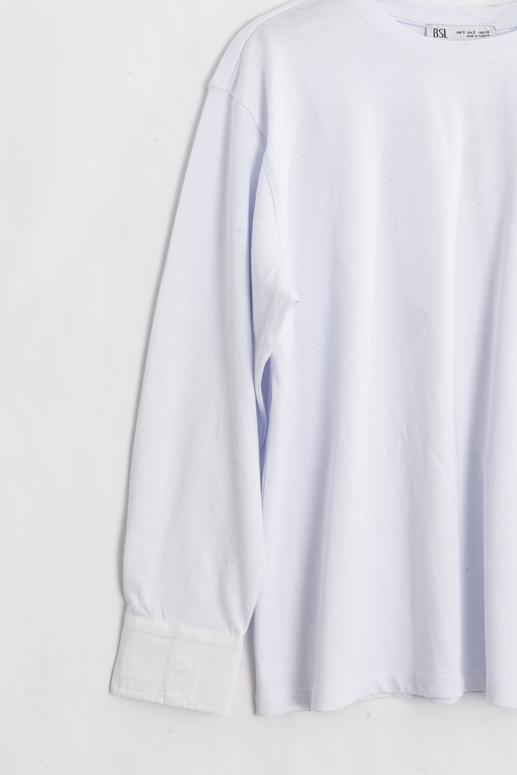 Oversized Shirt-Sleeve T-Shirt