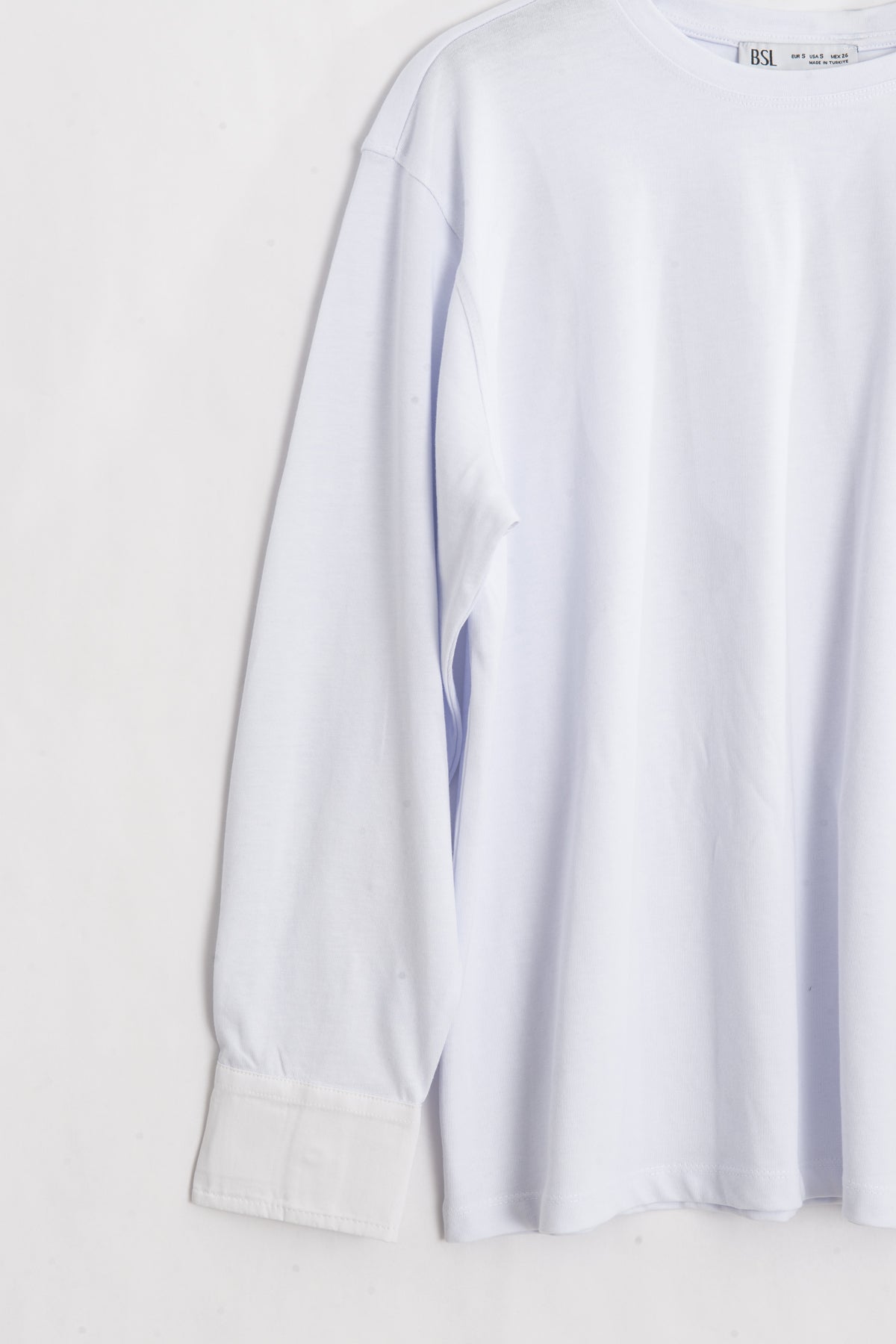 Oversized Shirt-Sleeve T-Shirt