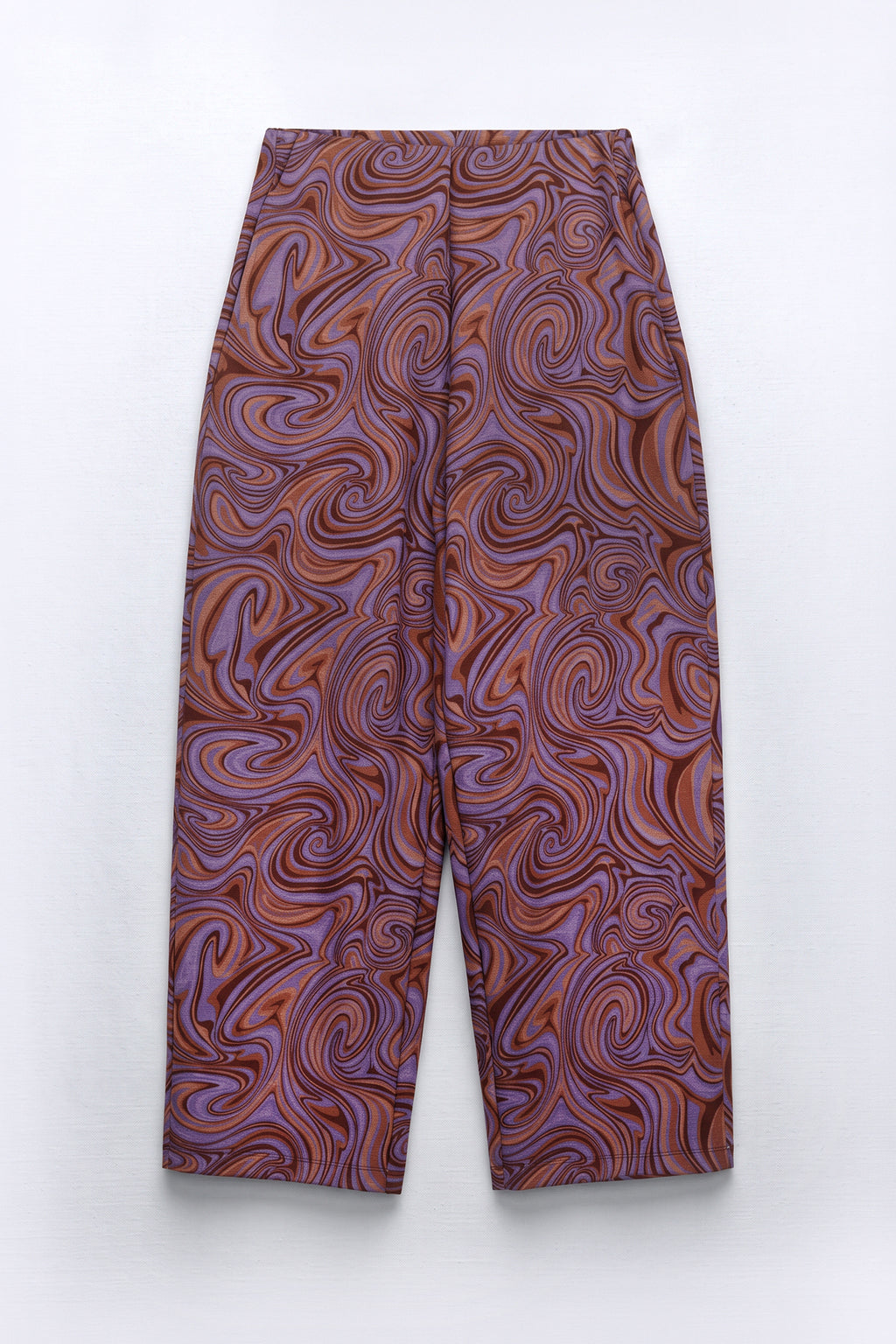 Patterned Baggy Trousers