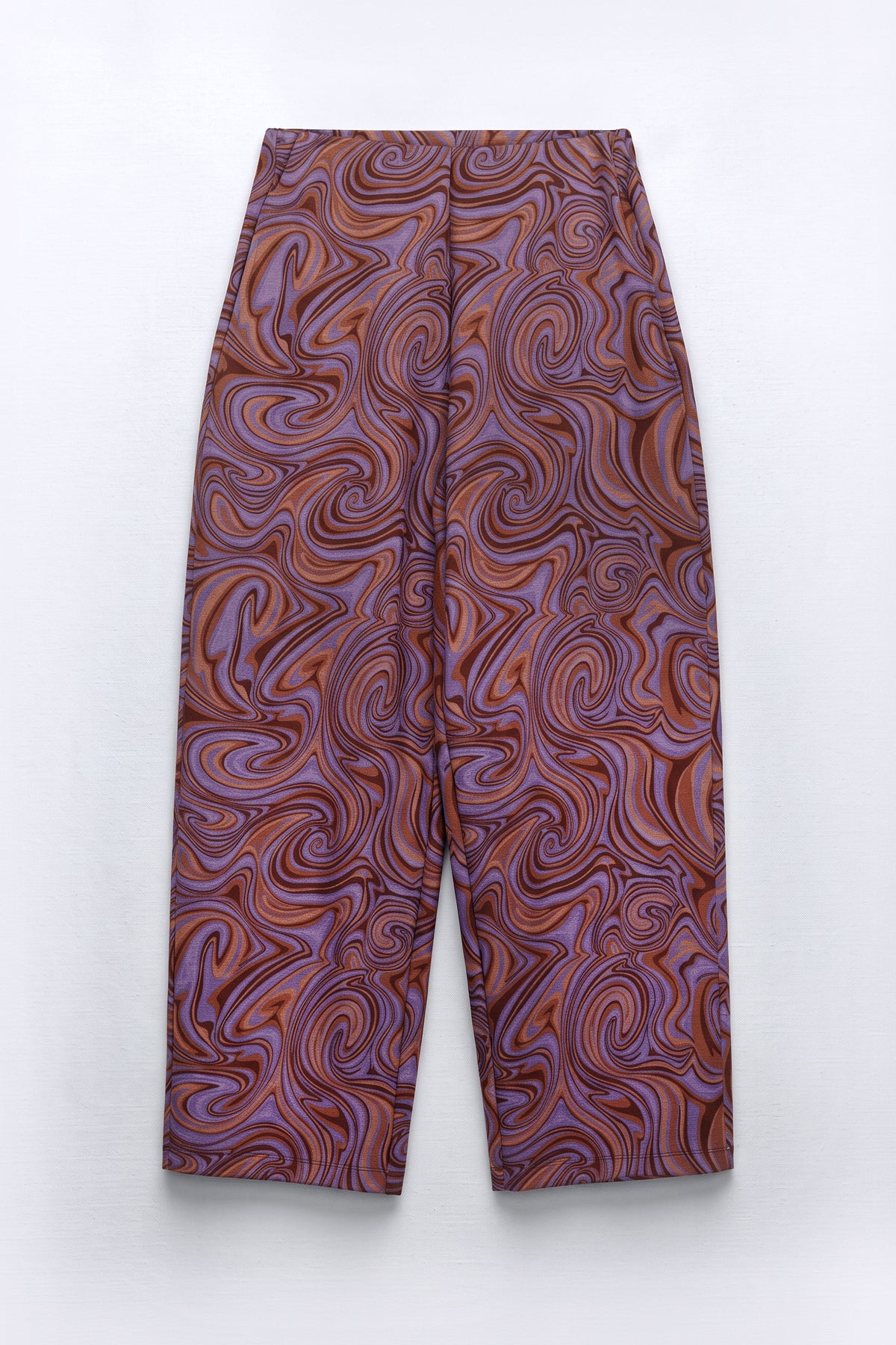 Patterned Baggy Trousers