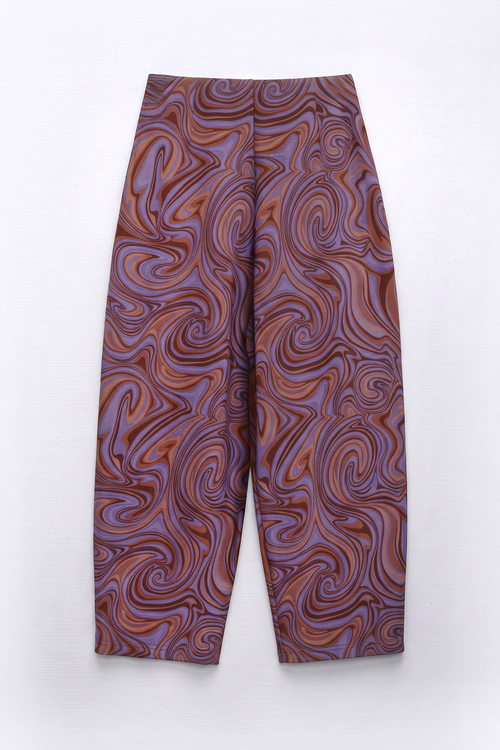 Patterned Baggy Trousers