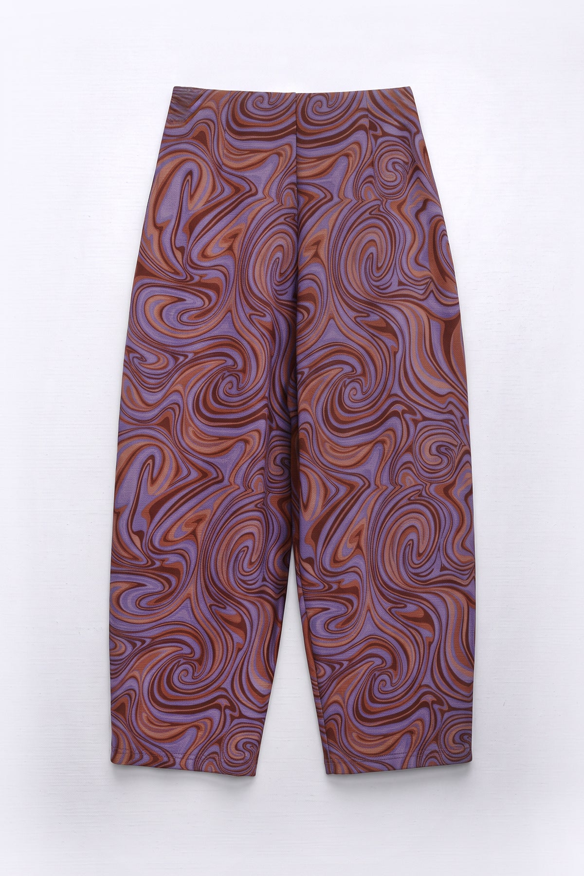 Patterned Baggy Trousers