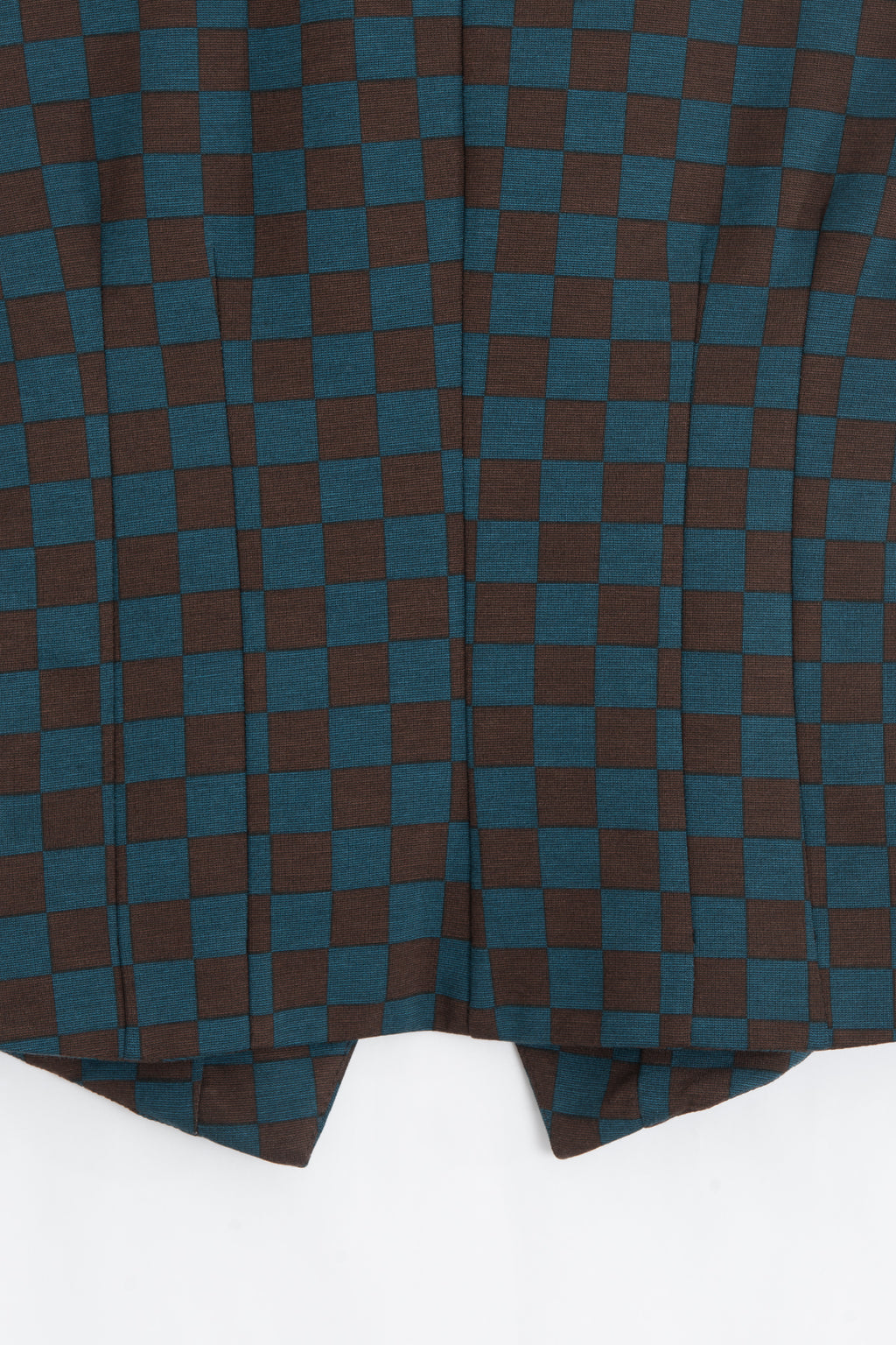Patterned Vest with Darts