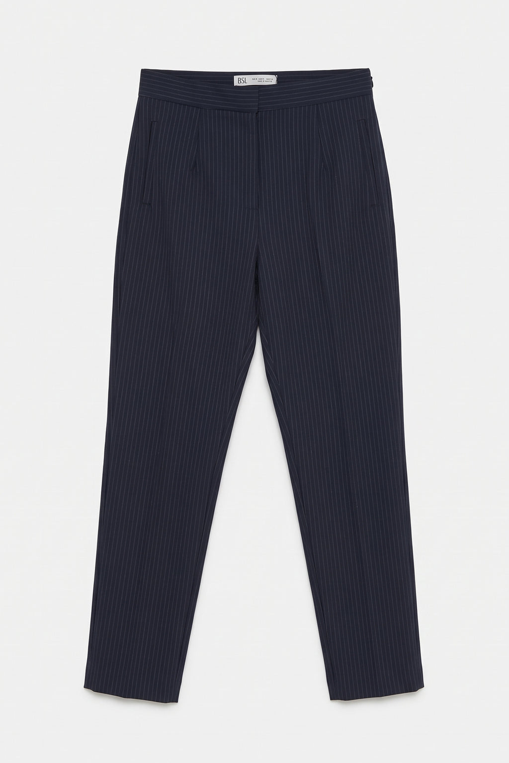 High-Waisted Cigarette Pants