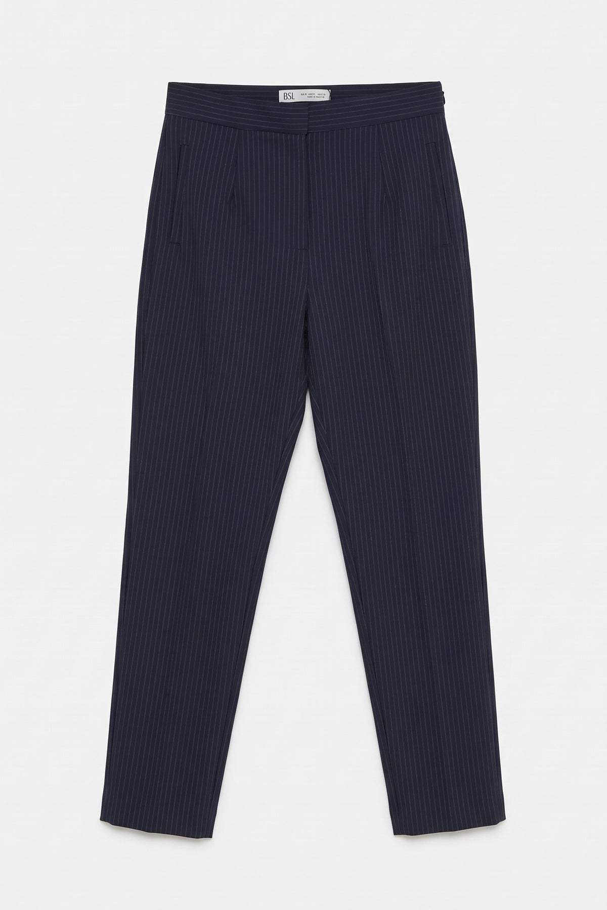 High-Waisted Cigarette Pants