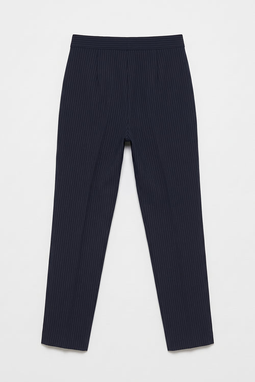High-Waisted Cigarette Pants