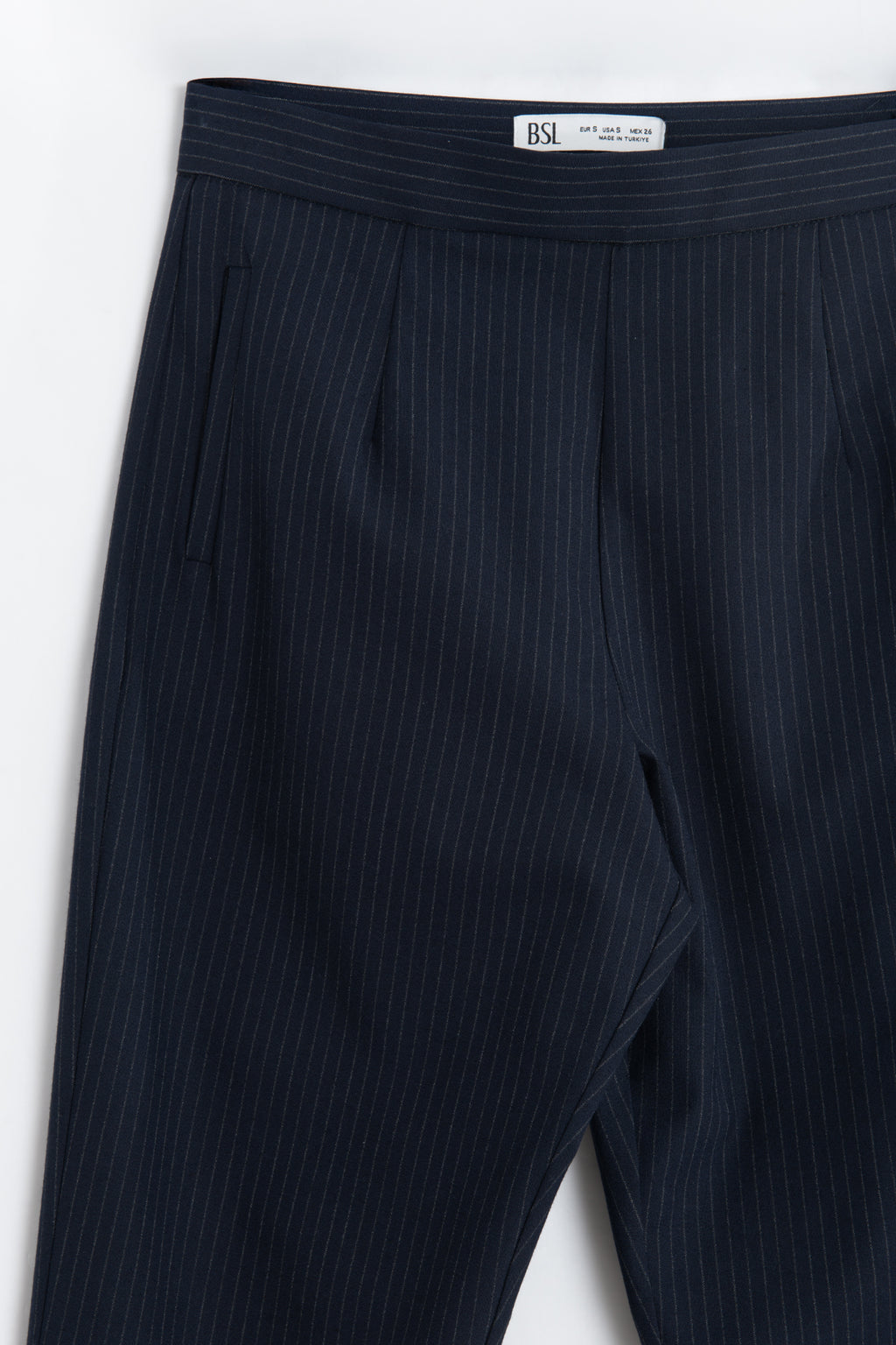 High-Waisted Cigarette Pants