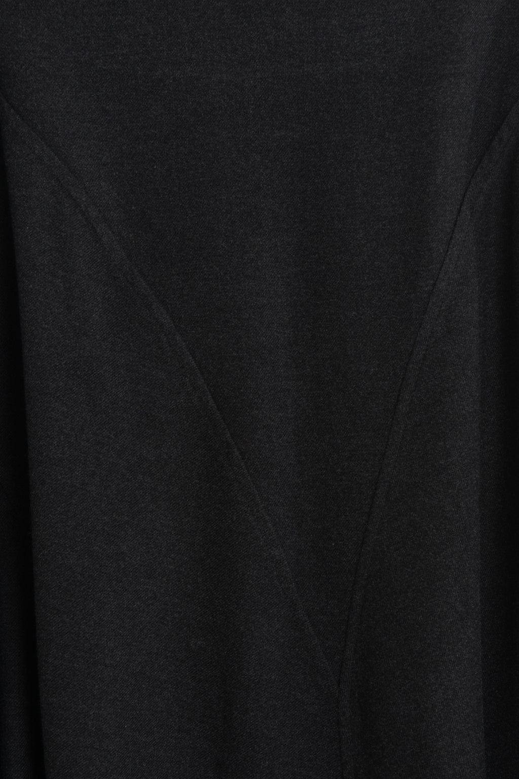 Flared Midi Skirt with Asymmetric Hem