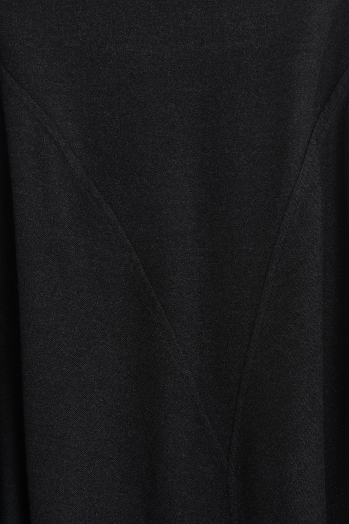 Flared Midi Skirt with Asymmetric Hem