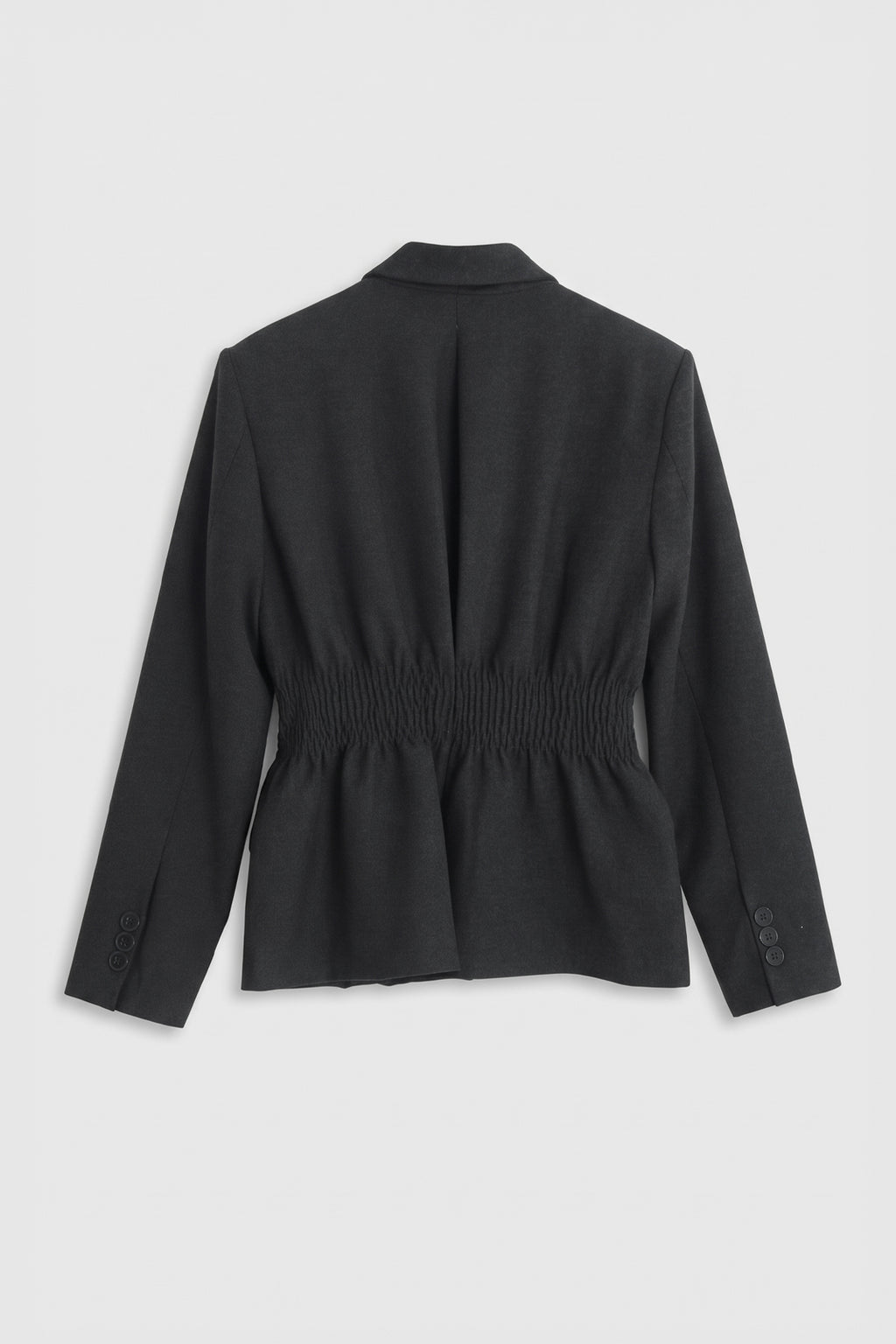 Shawl-Collar Double-Breasted Blazer