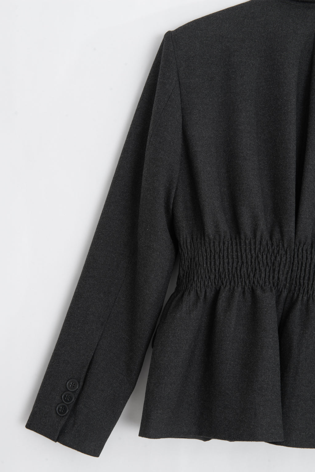 Shawl-Collar Double-Breasted Blazer