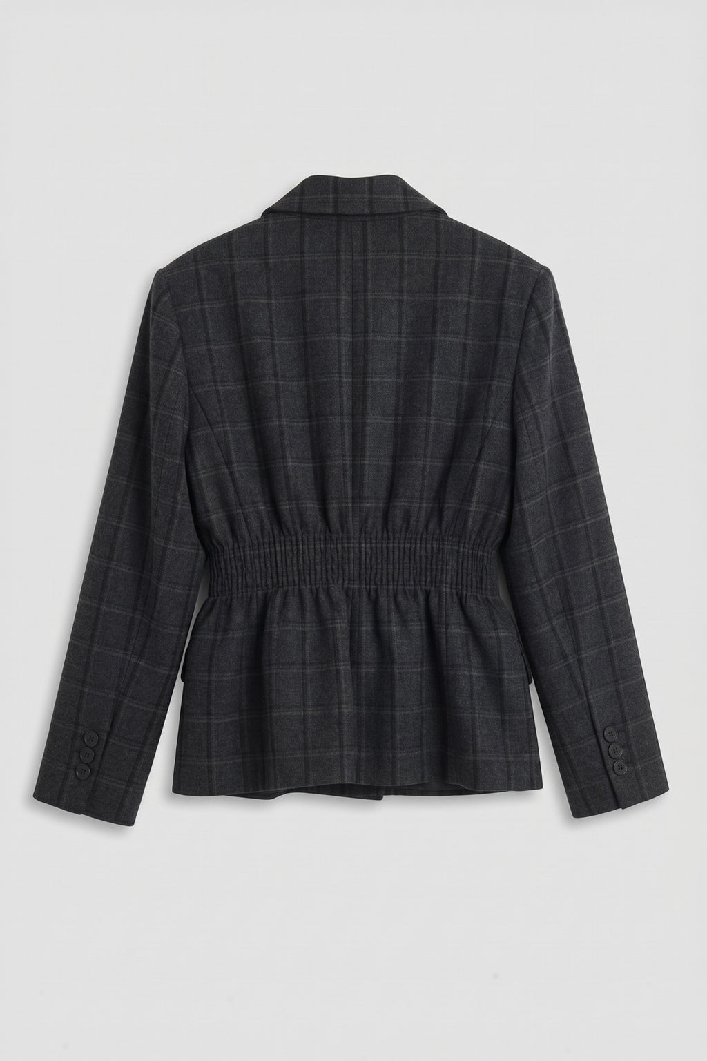 Shawl-Collar Double-Breasted Blazer