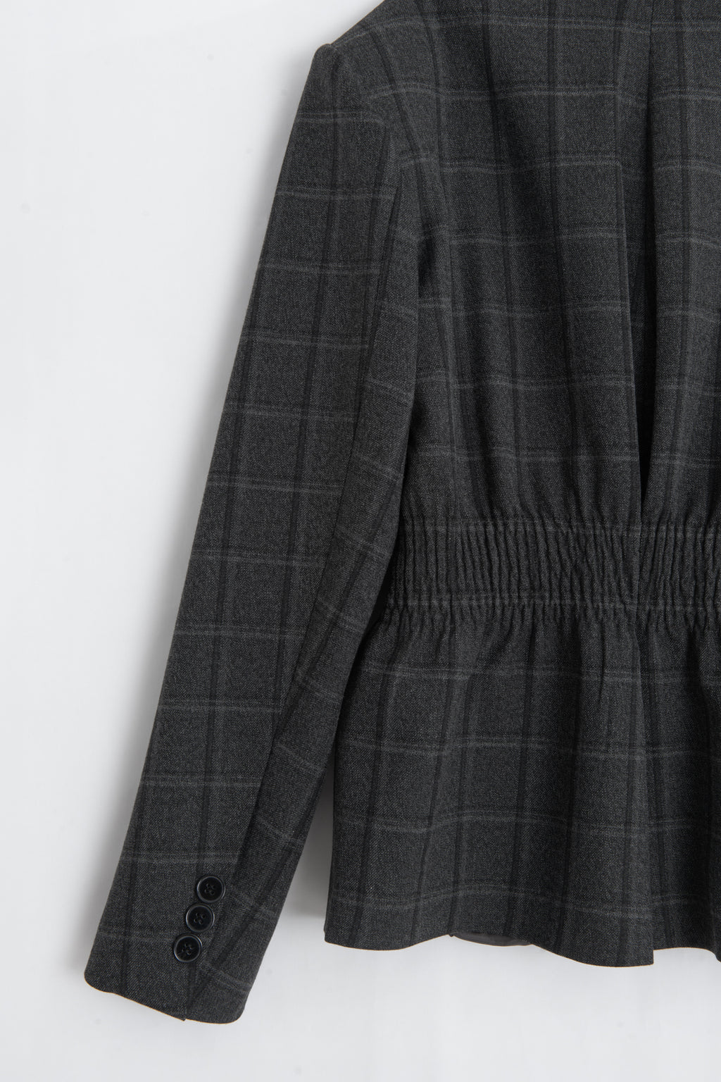 Shawl-Collar Double-Breasted Blazer