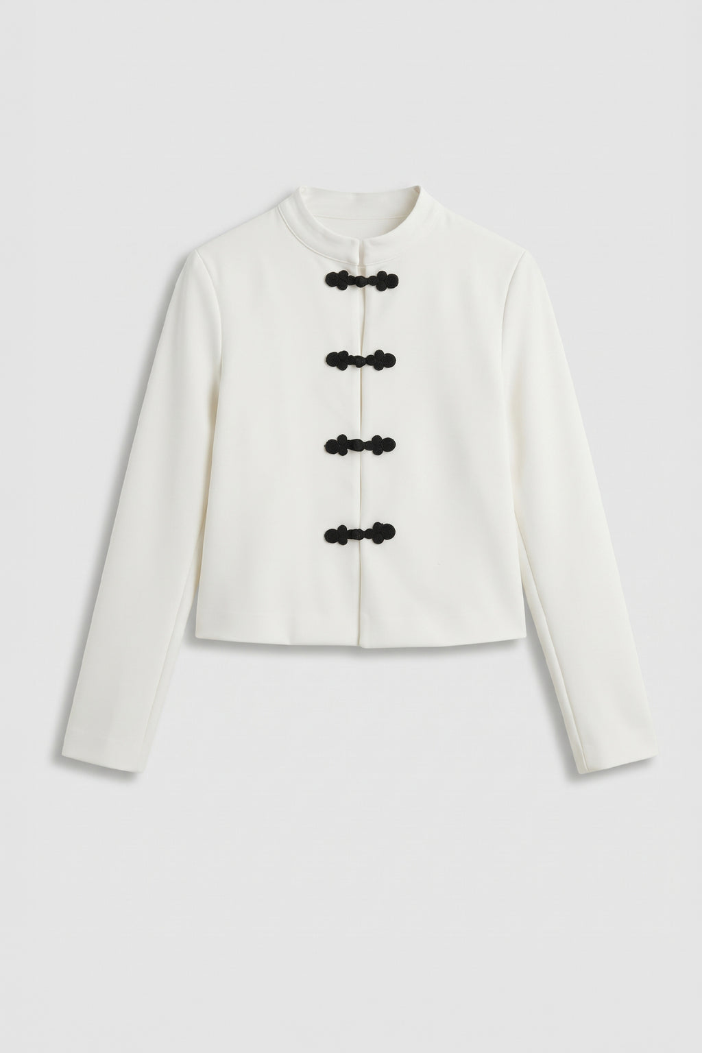Button-Detail Cardigan