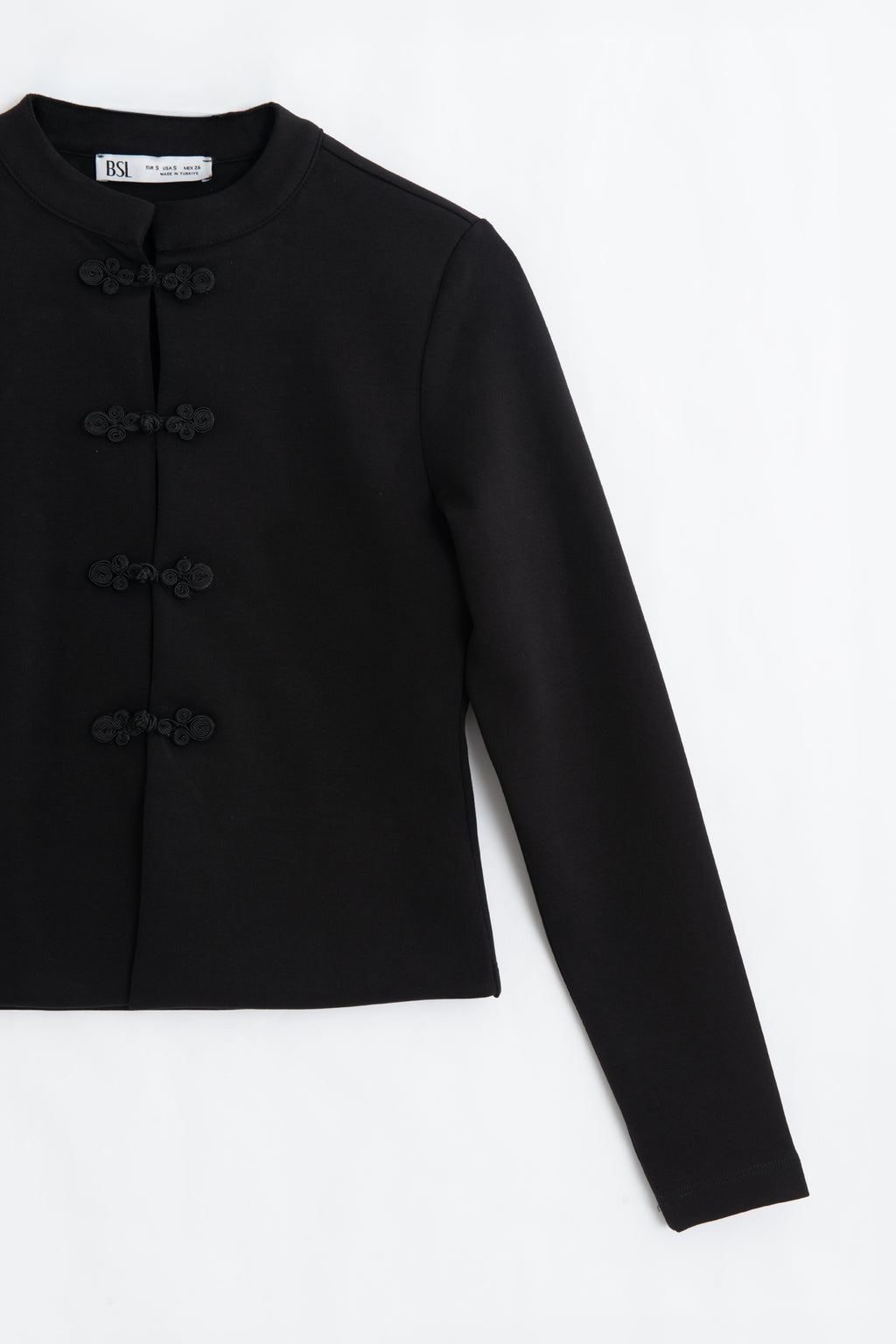 Button-Detail Cardigan