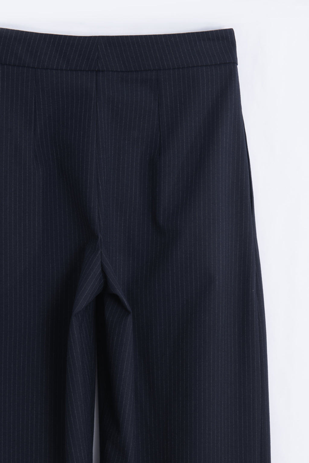 Wide-Leg Pleated Trousers