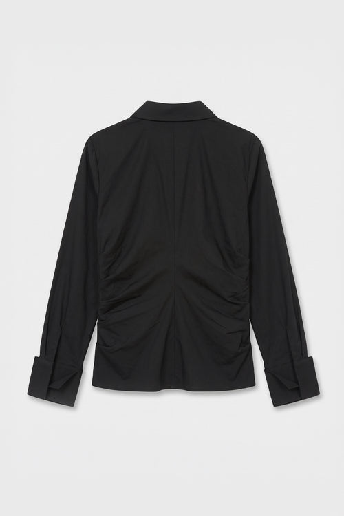 Button-Down Fitted Poplin Shirt