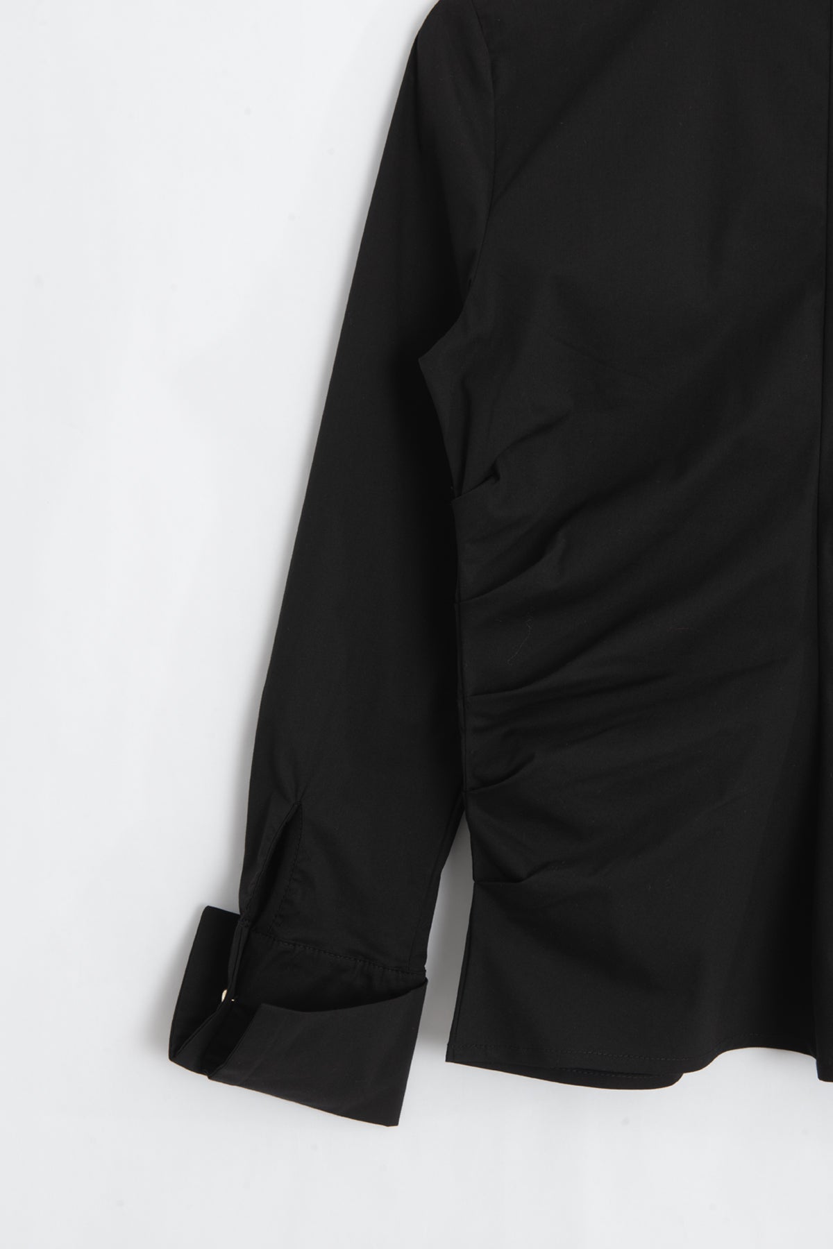 Button-Down Fitted Poplin Shirt