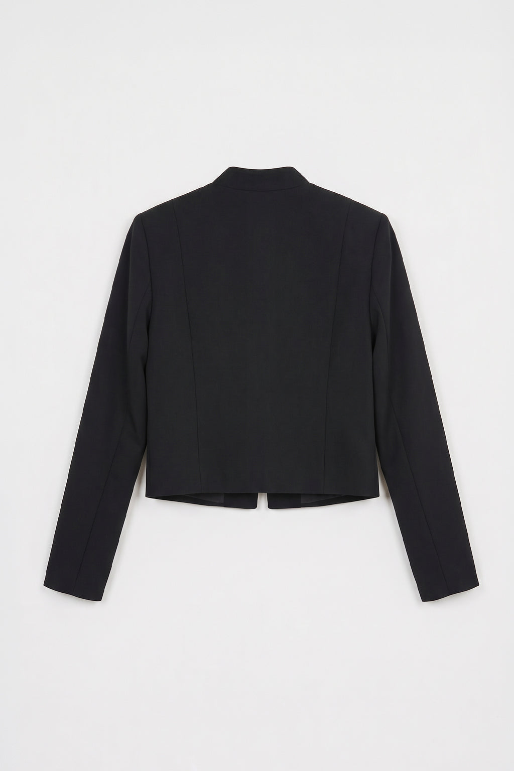 Button-Detail Cropped Jacket