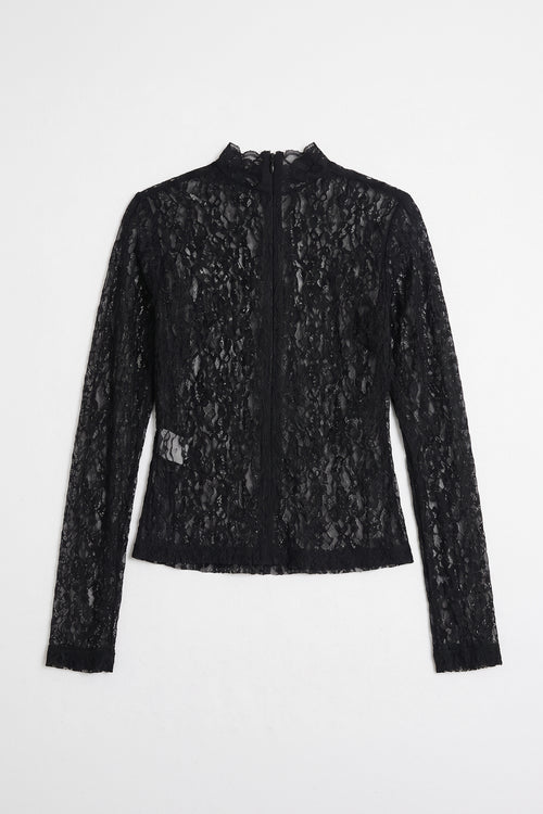 Sheer Lace Top