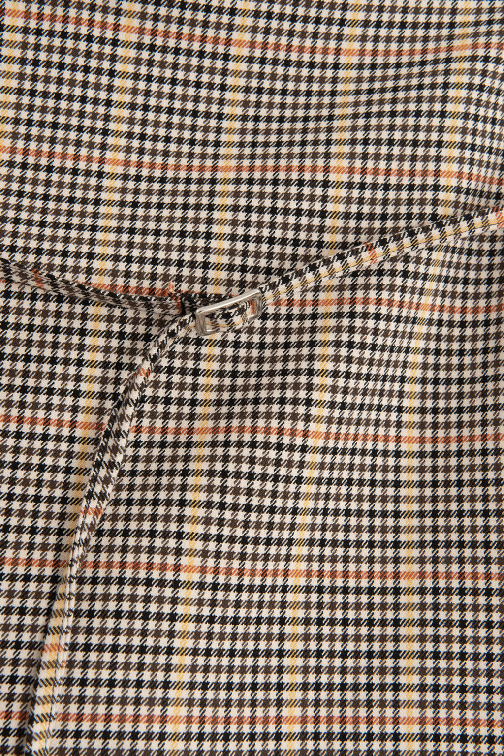 High-Waisted Tie-Front Skort