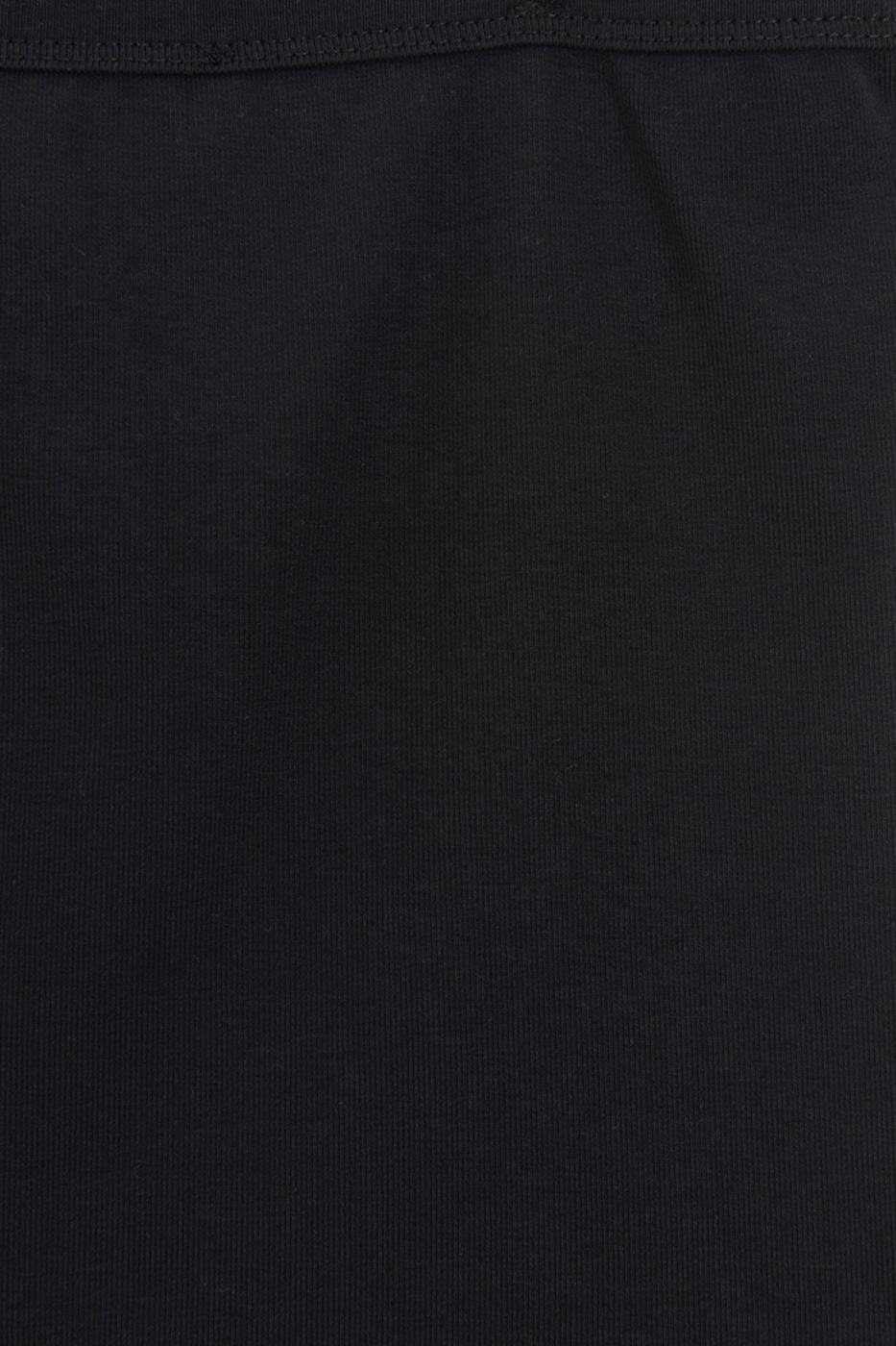 Tank Top with Sleeves Black