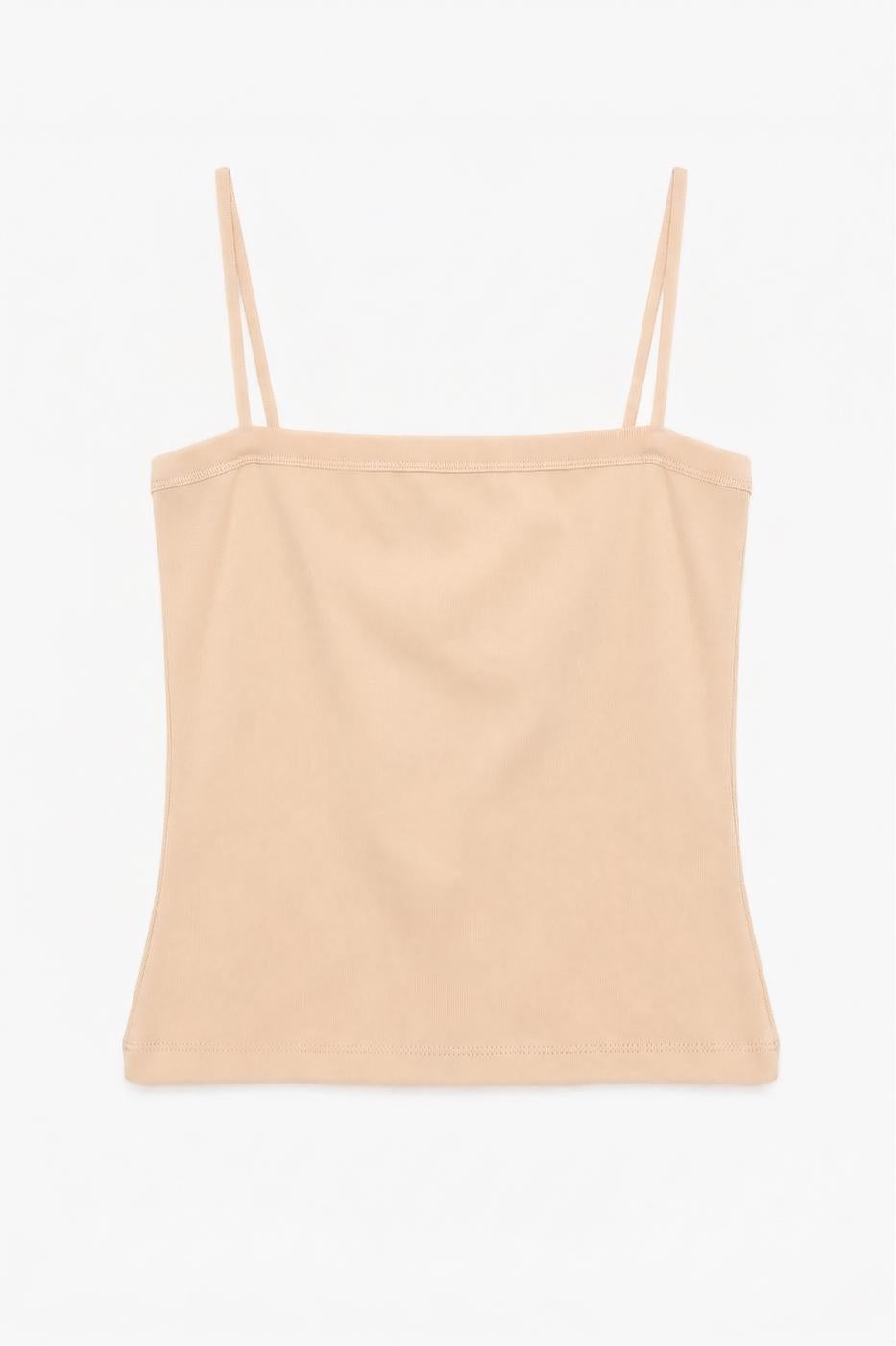 Tank Top with Sleeves Stone