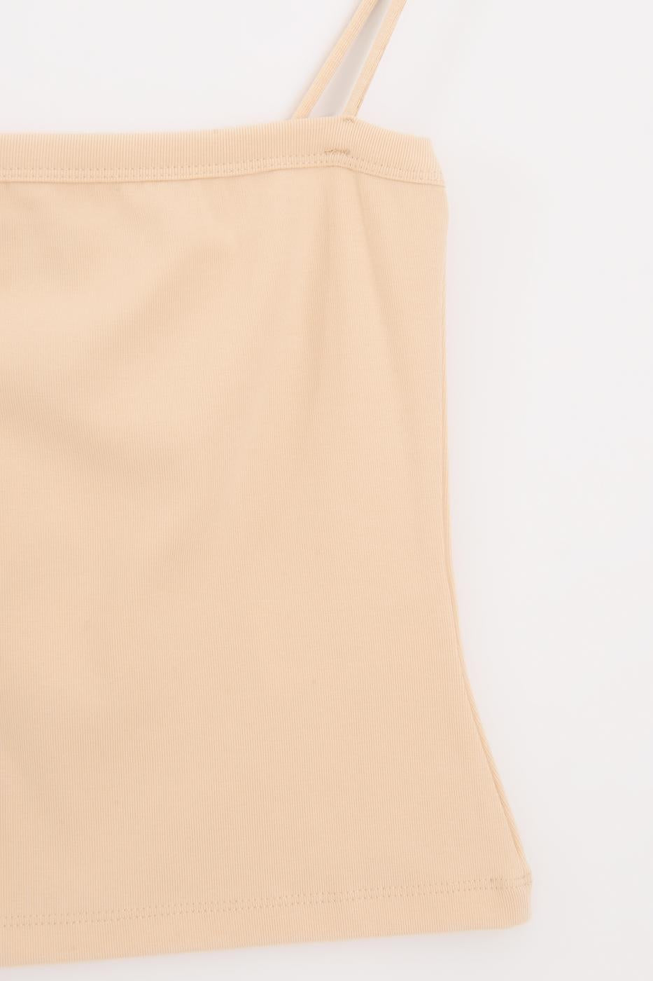 Tank Top with Sleeves Stone