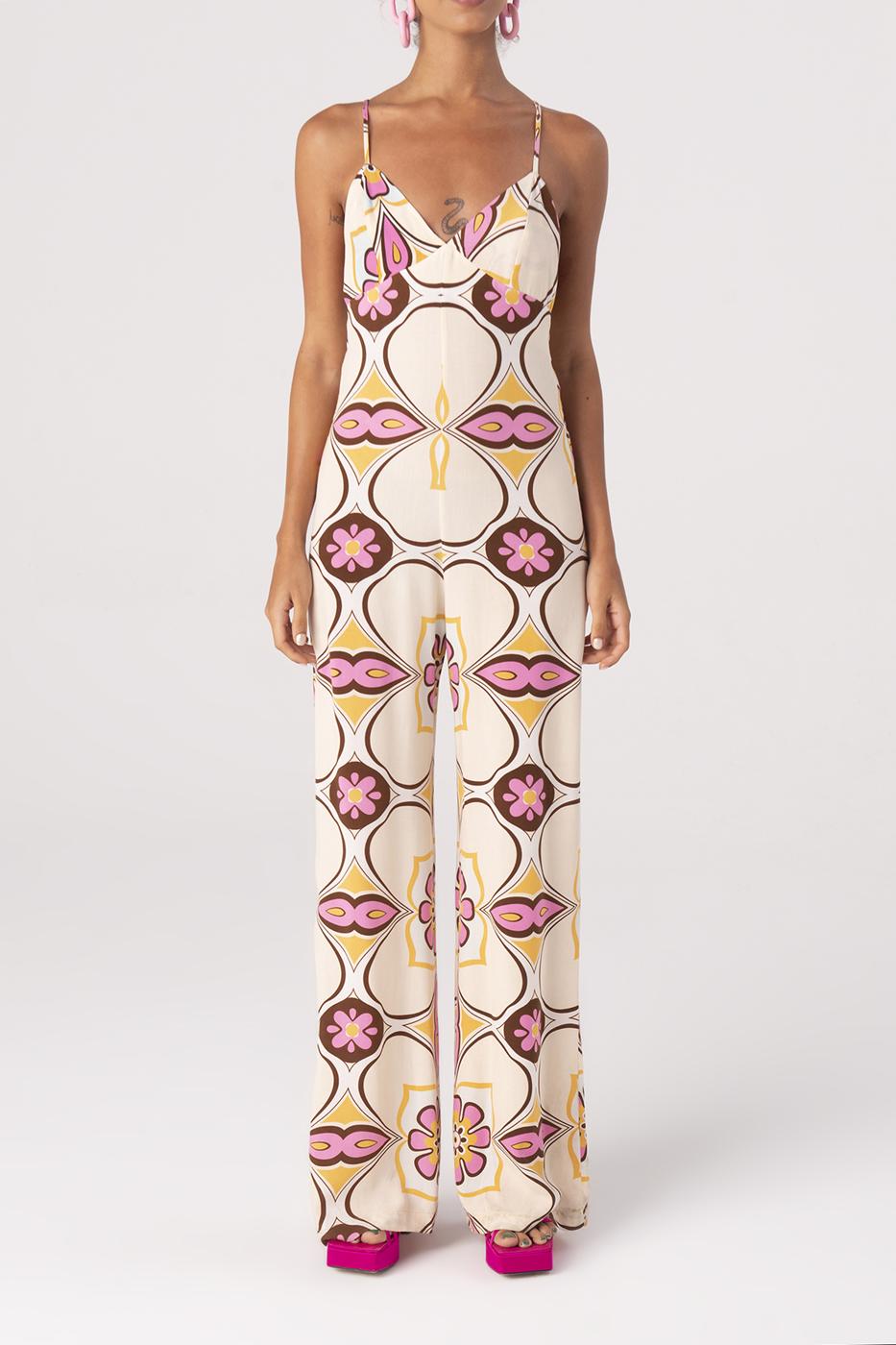 Strapped Maxi Jumpsuit