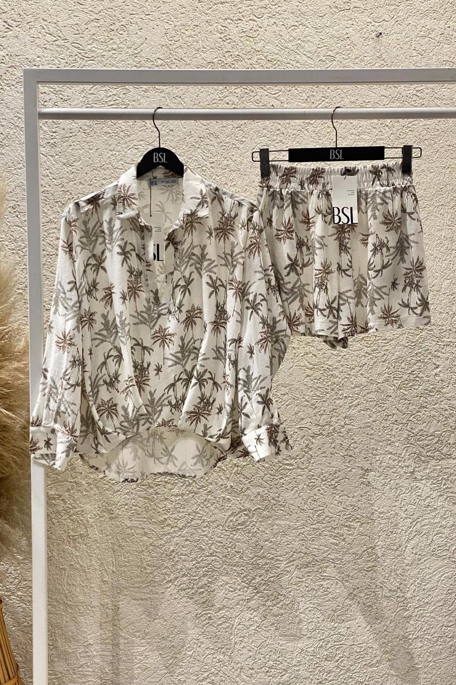 Balloon Linen Blouse Ecru