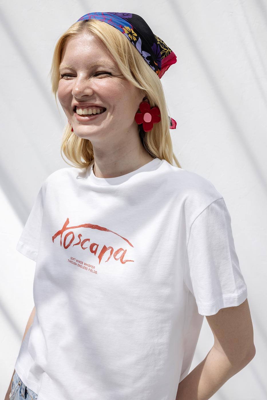 Basic Printed T-shirt White