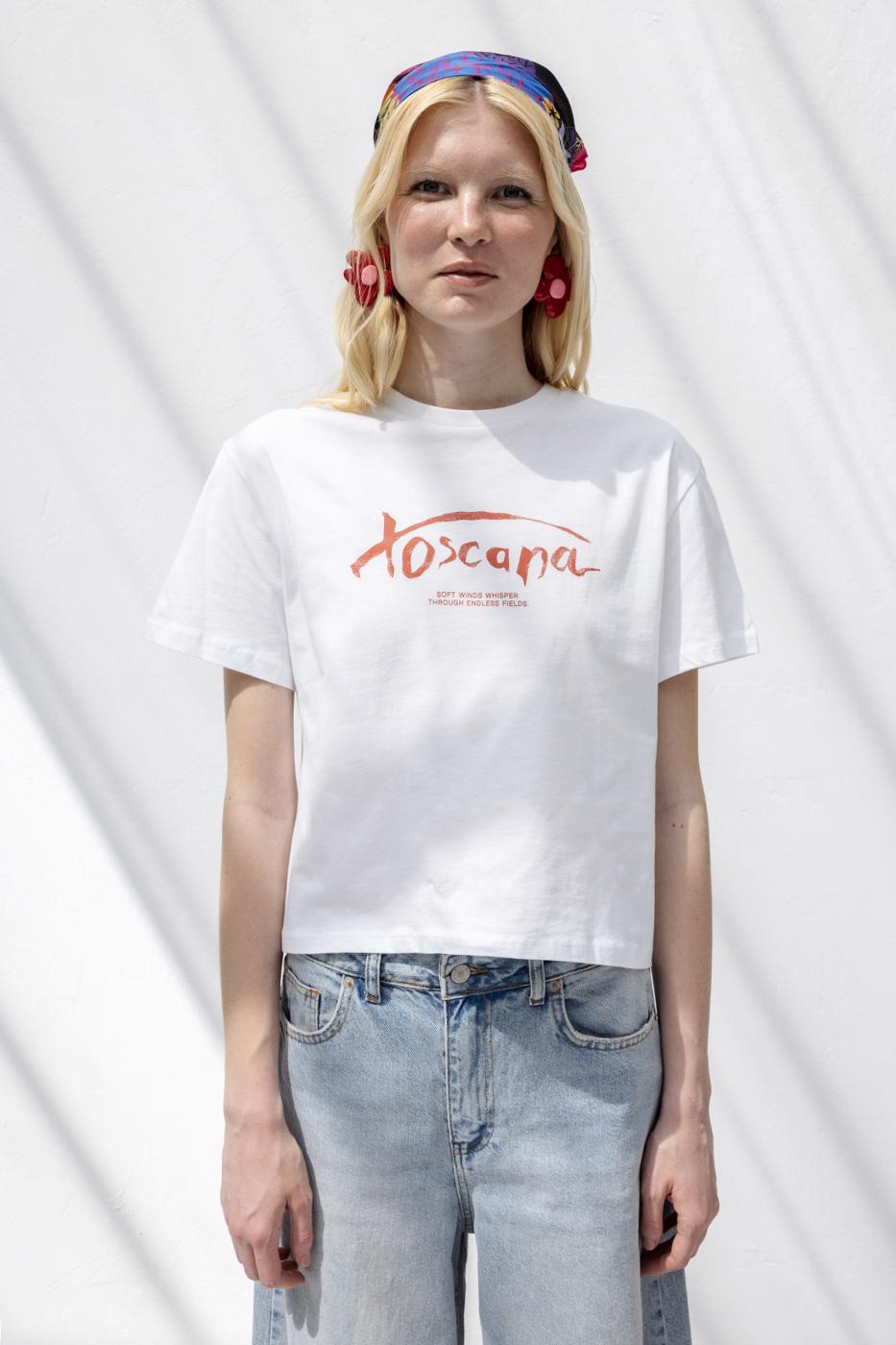 Basic Printed T-shirt White