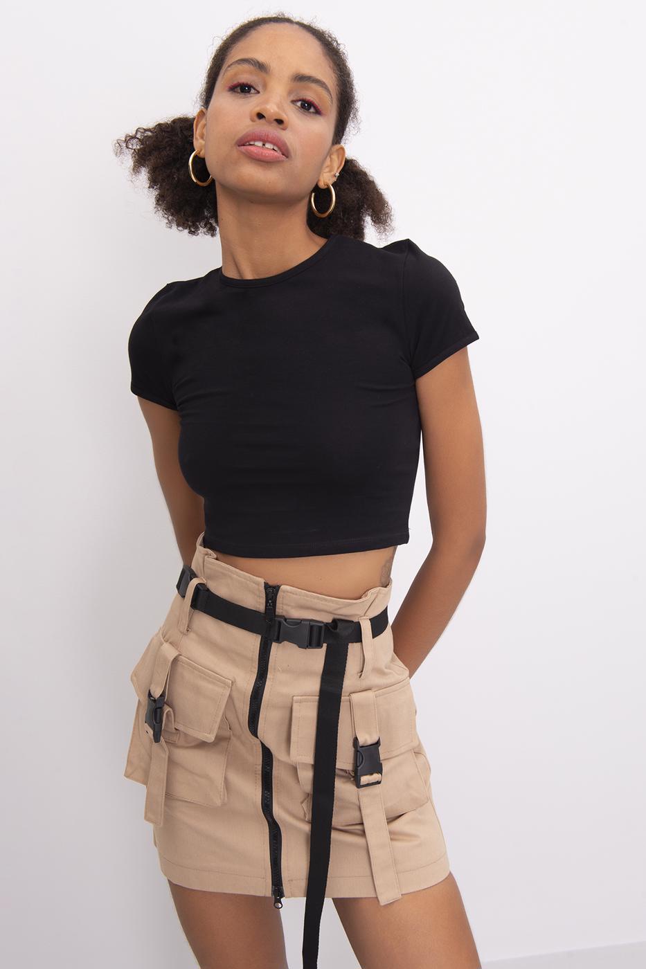 Crop Top Black