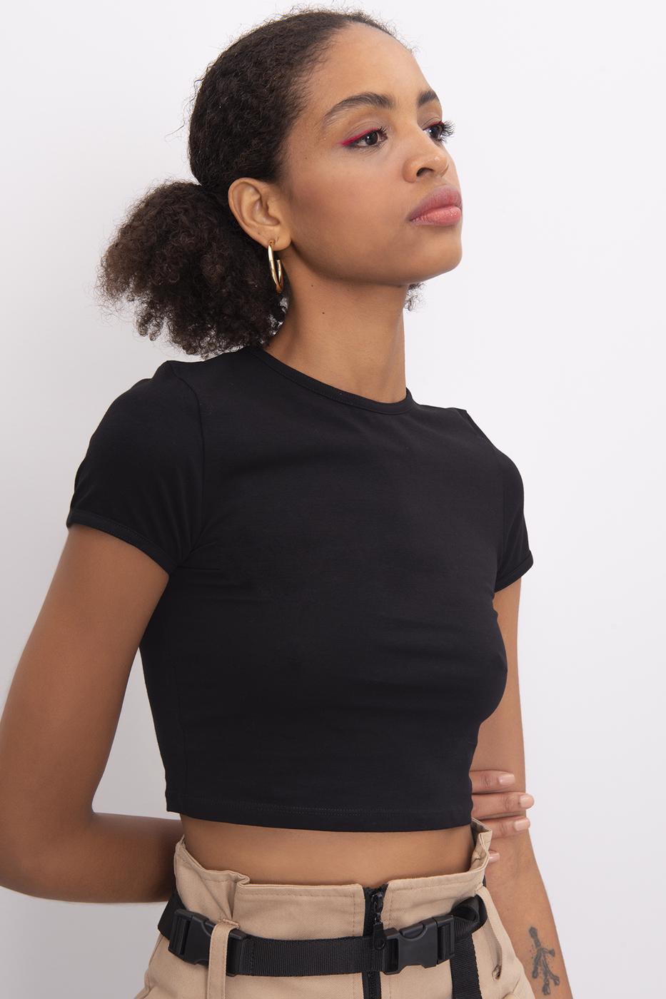 Crop Top Black