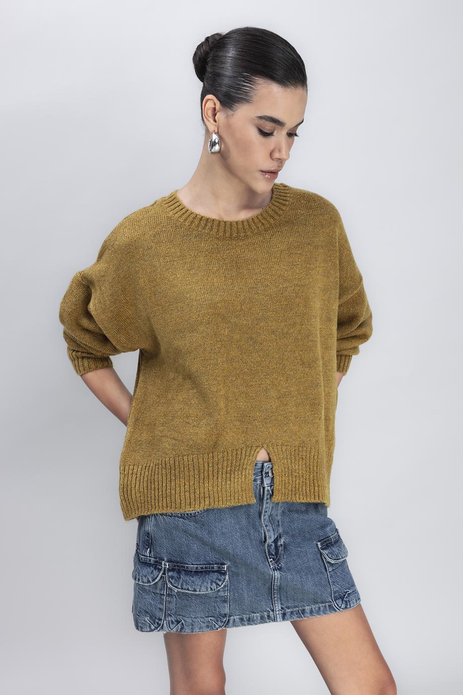 Basic Knit Pullover Mıxed