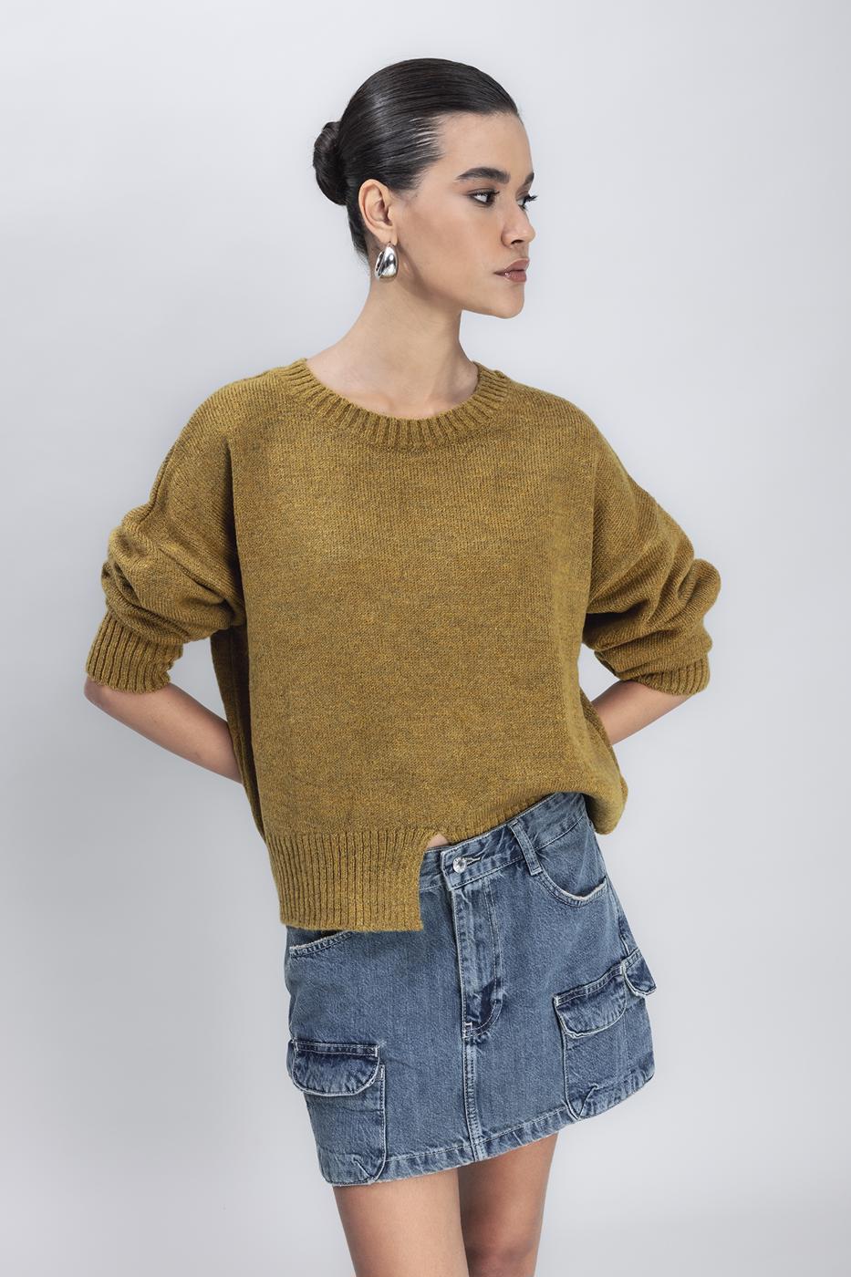 Basic Knit Pullover Mıxed