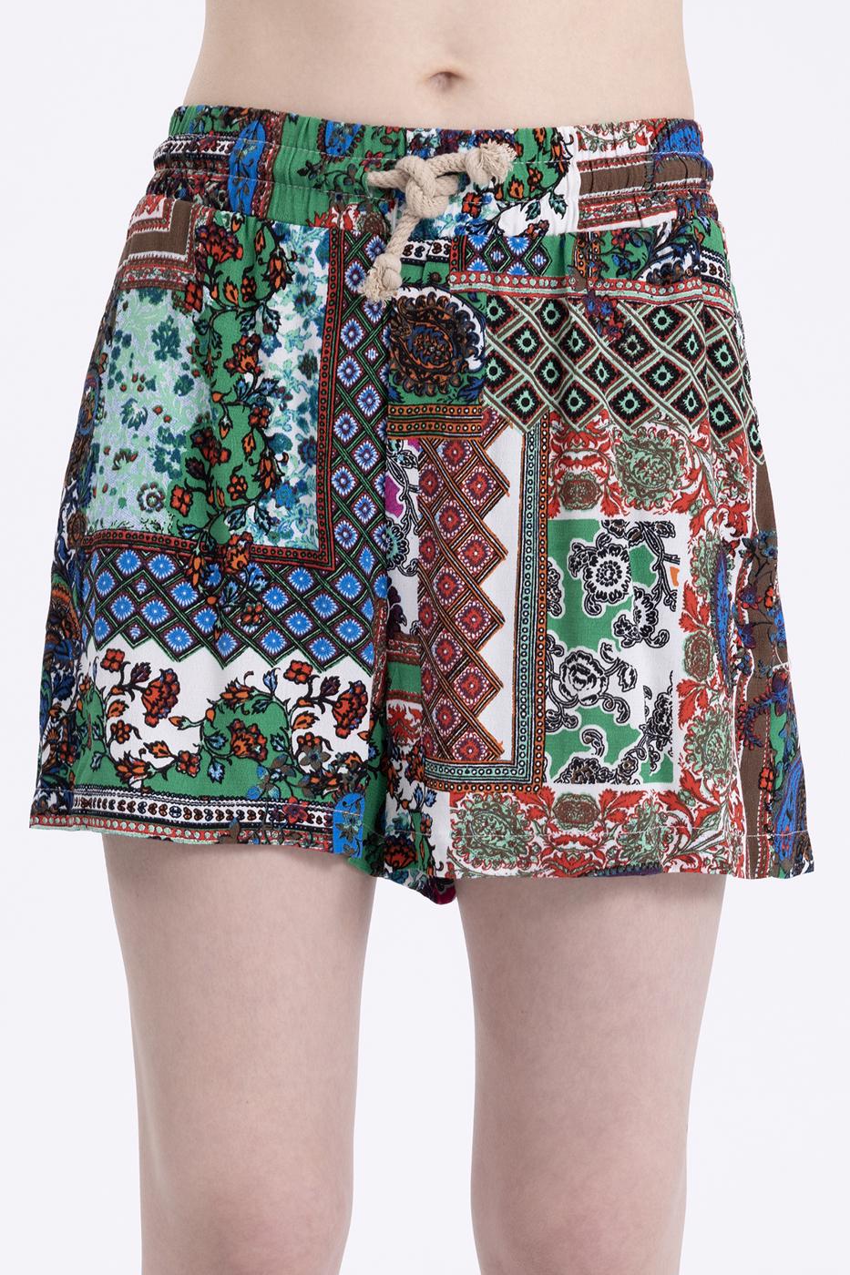 Elastic waist band short