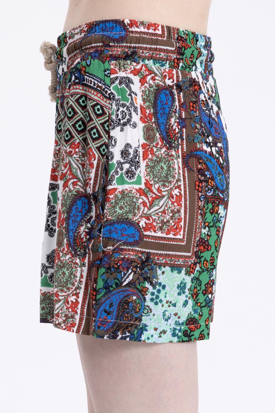Elastic waist band short