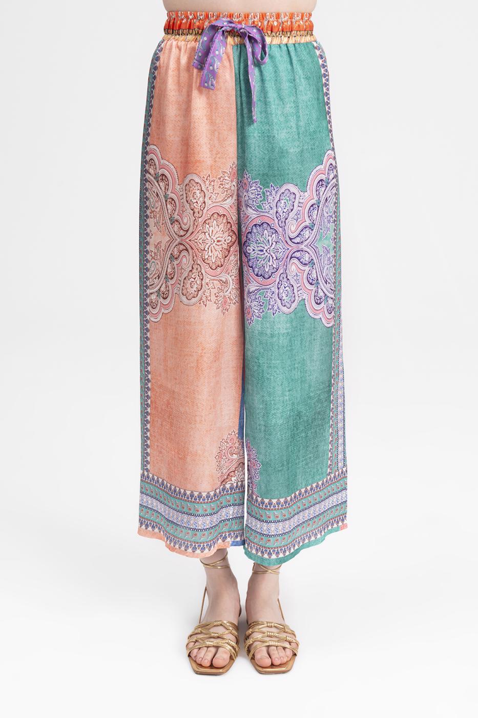Elastic Waist Band Baggy Pants