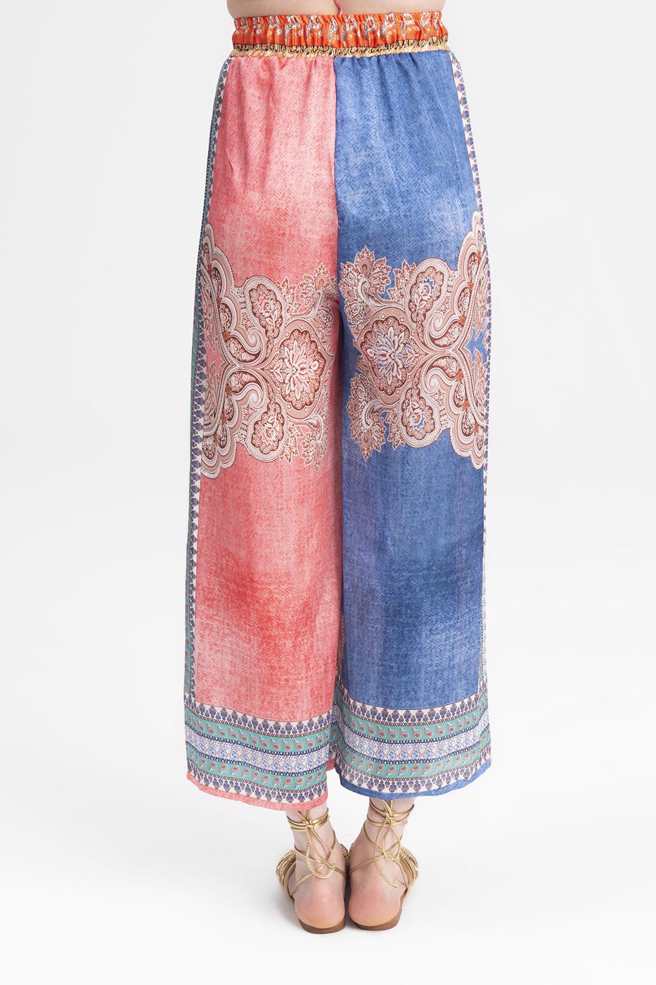 Elastic Waist Band Baggy Pants