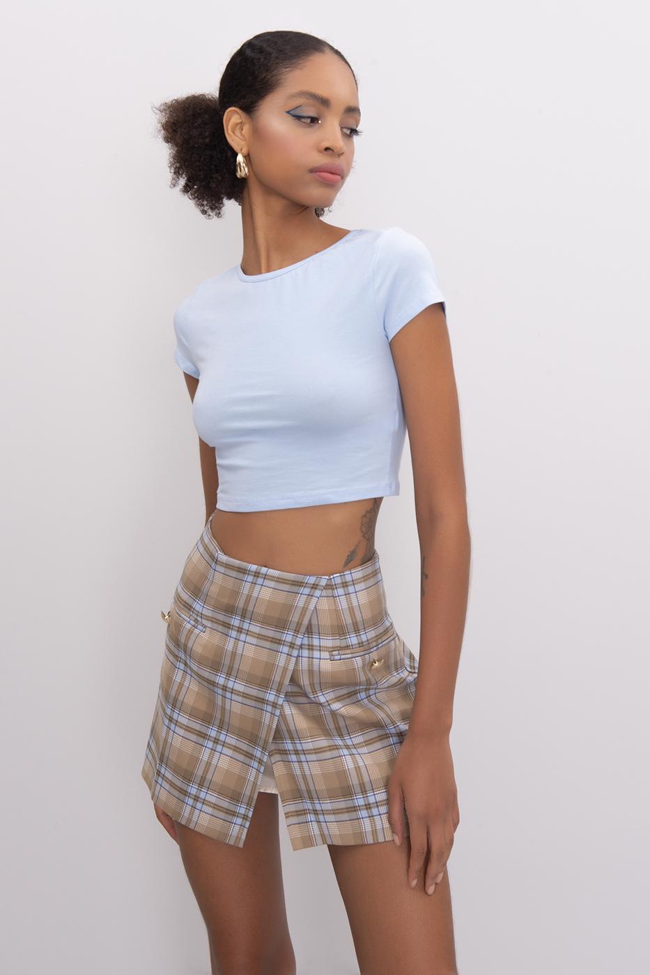 Crop Top L.blue