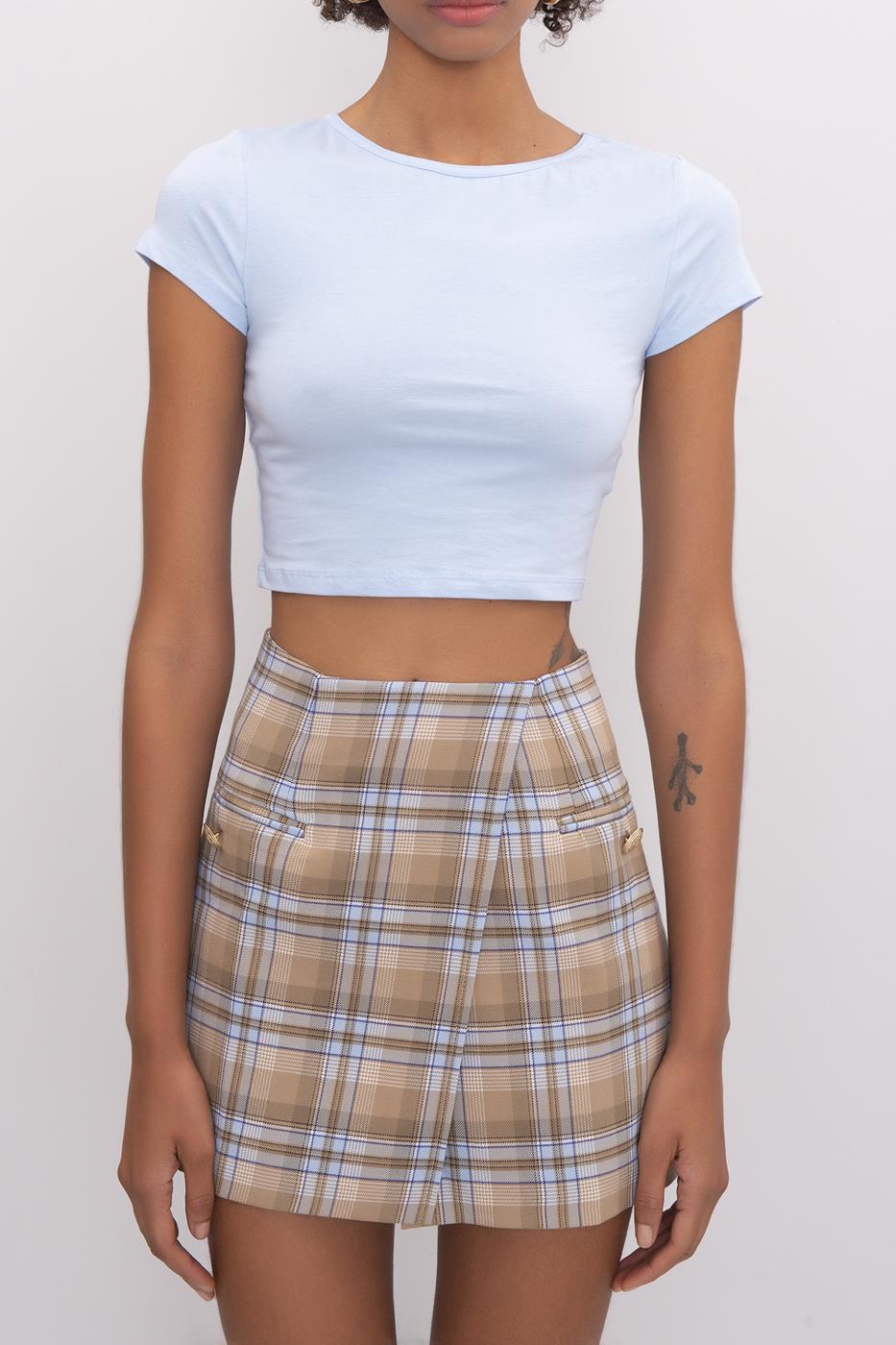 Crop Top L.blue