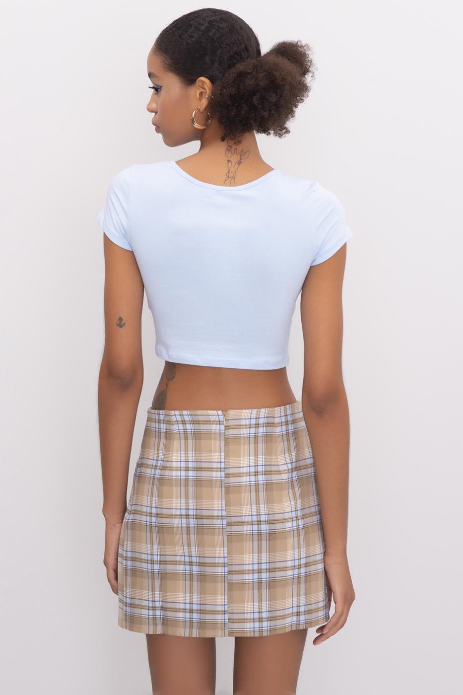 Crop Top L.blue