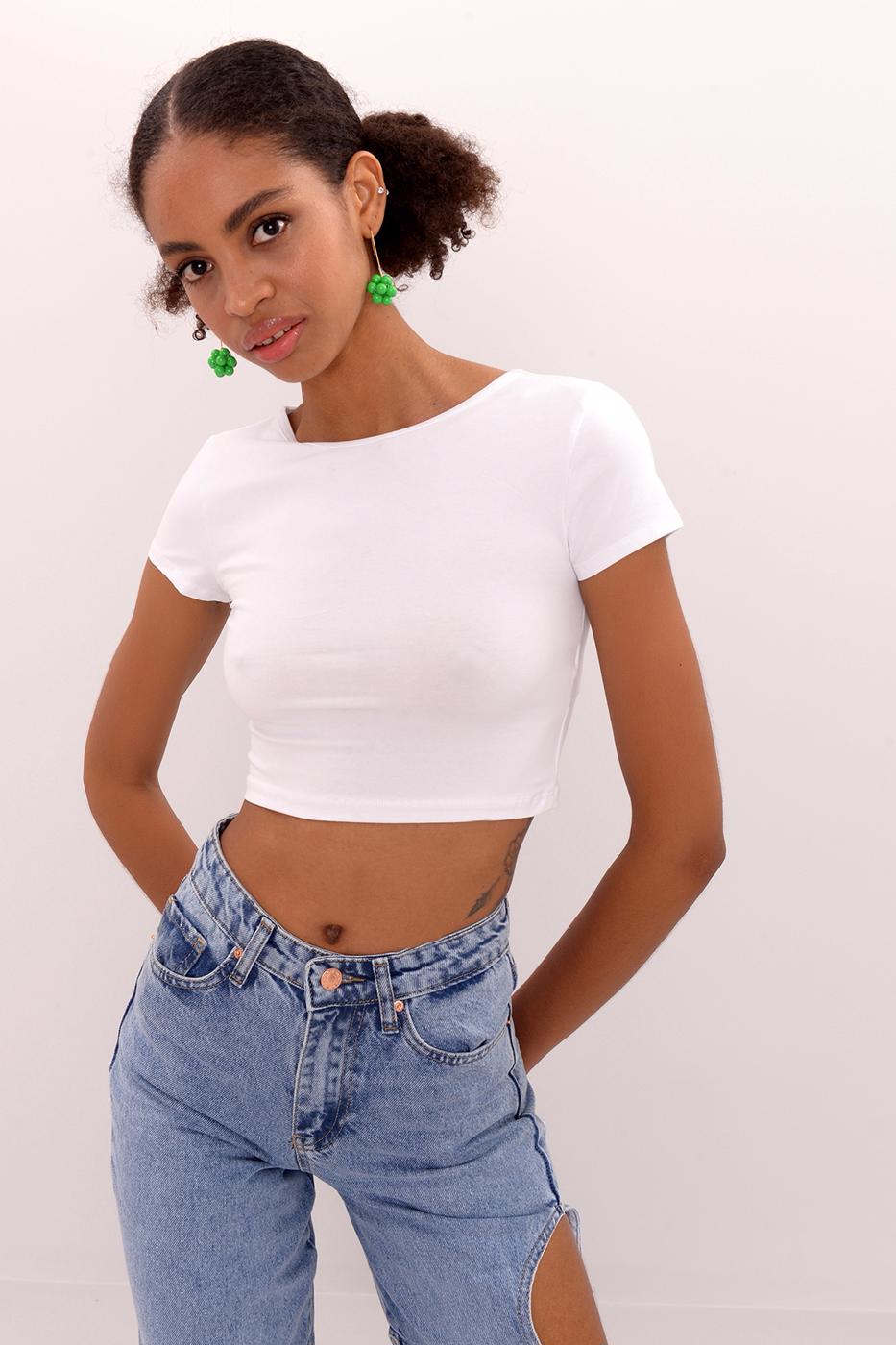 Crop Top White