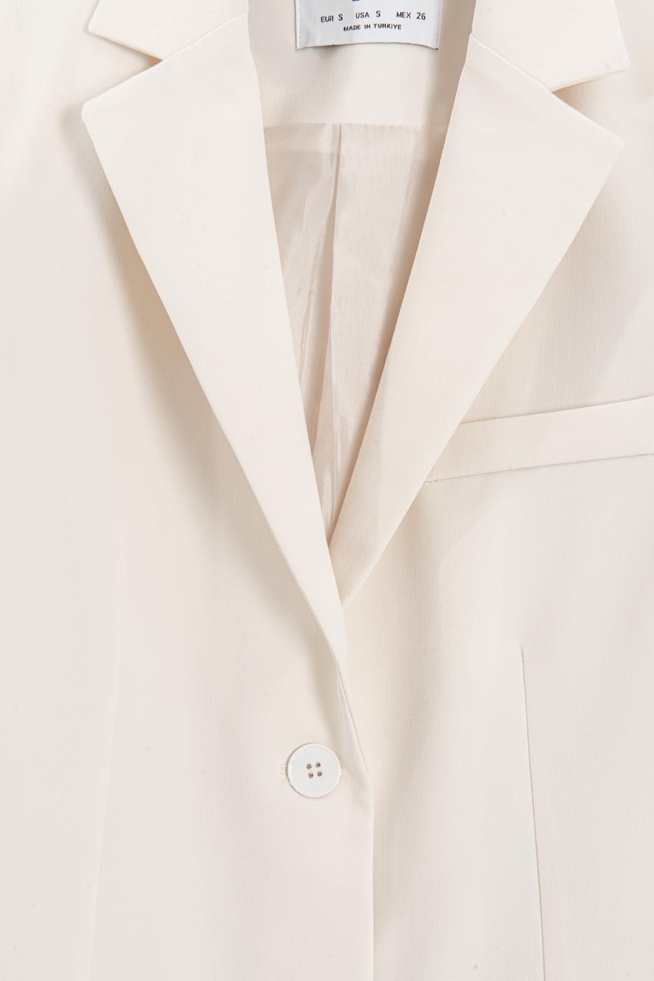 Blazer Jacket Cream