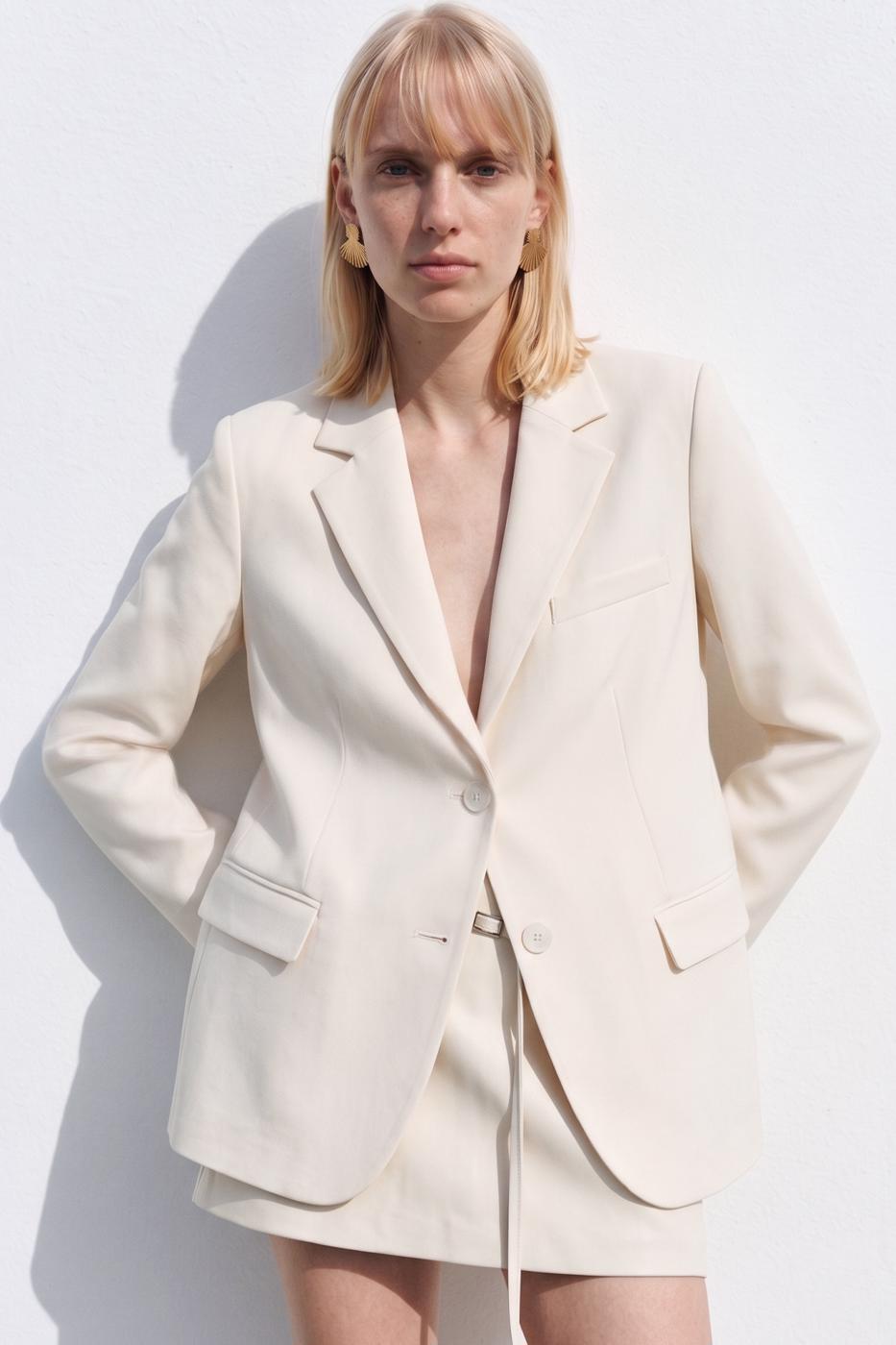 Blazer Jacket Cream