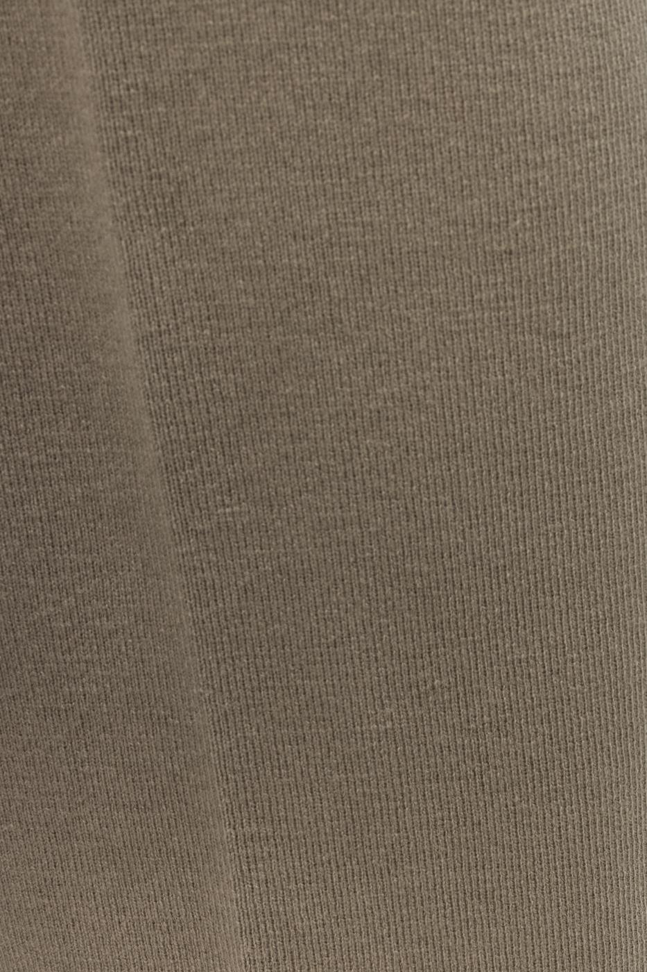 Wide Leg Knit Pants Khaki