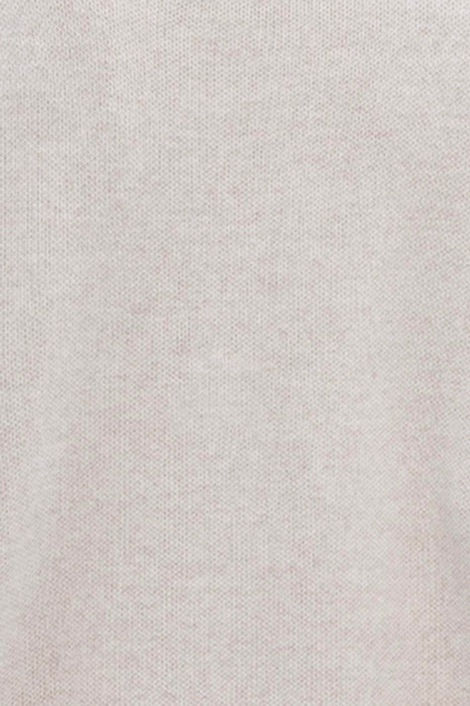 Wide Leg Knit Pants Ecru