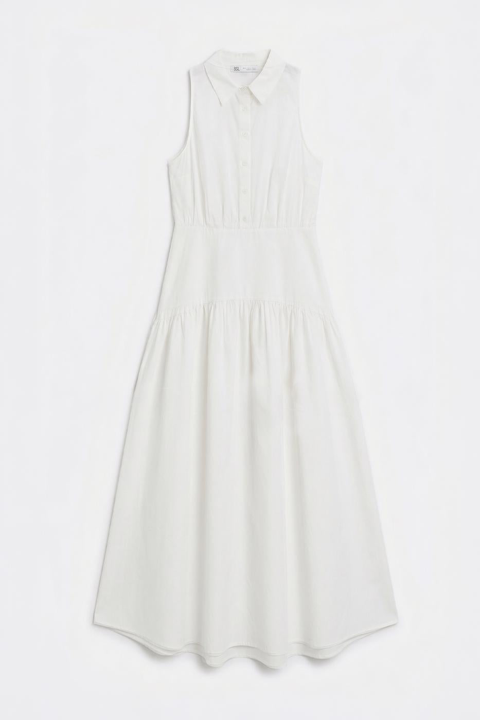 Corset Maxi Dress White