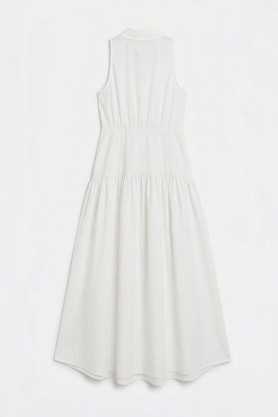 Corset Maxi Dress White